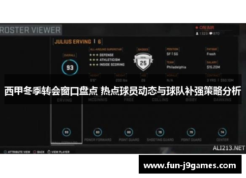 西甲冬季转会窗口盘点 热点球员动态与球队补强策略分析